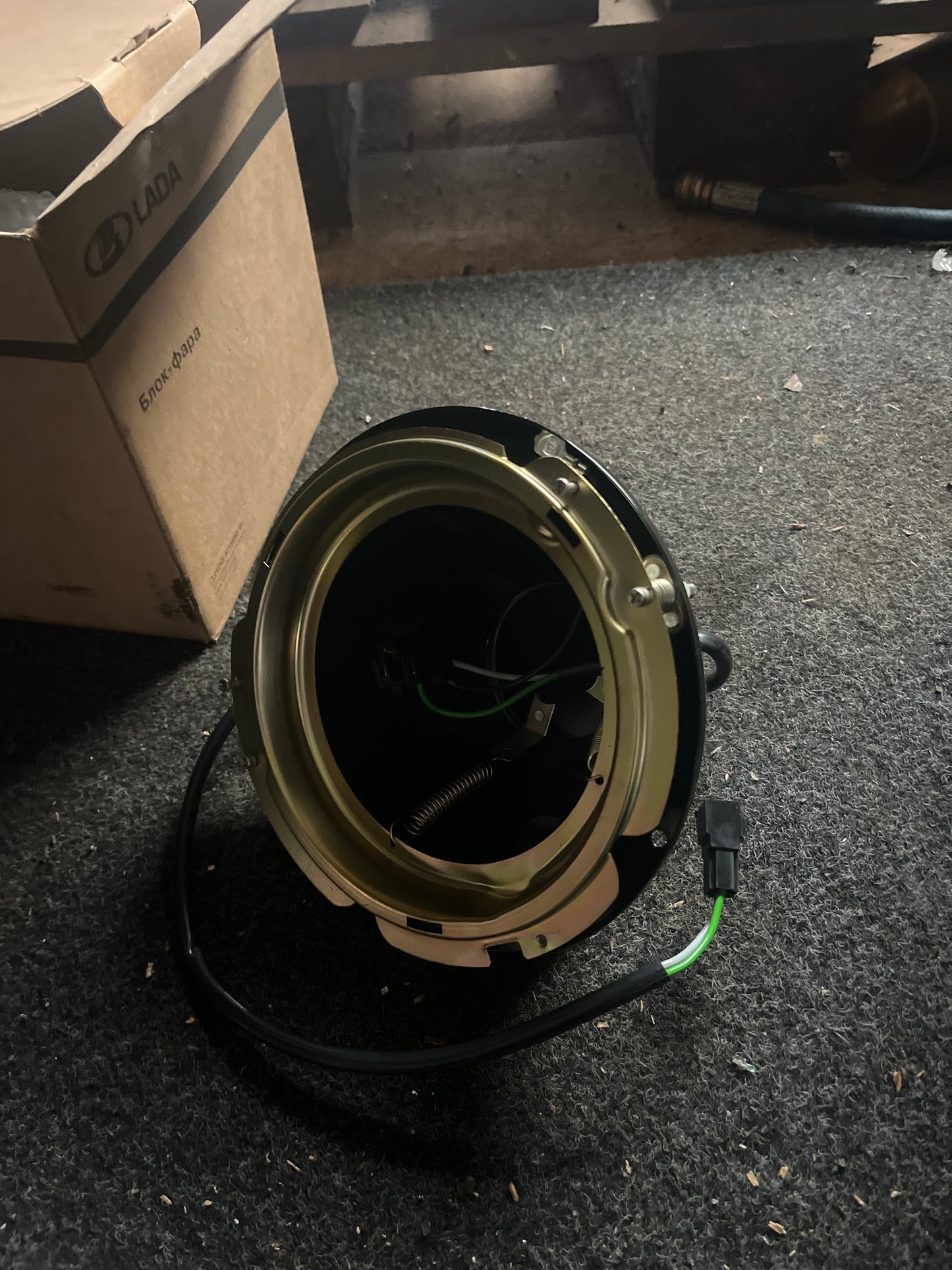 Scheinwerfer Topf Neu