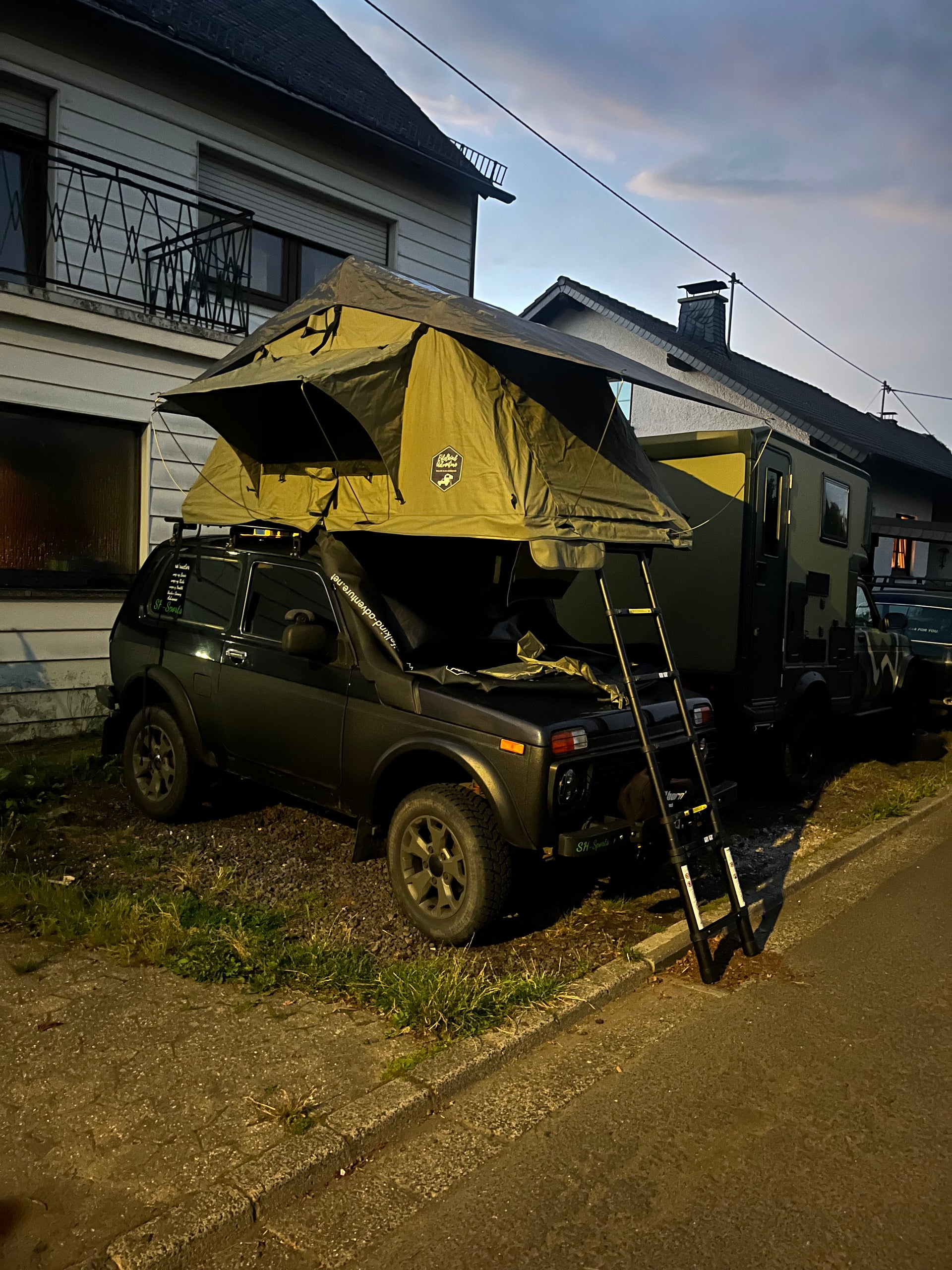 dachzelt schimmel Dachzelt „Eifelkindadventure“ – geblenzt